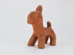 Walter Bosse Grande Sculpture en Céramique Pottery de Bébé Cerf, Autriche, Années 1920