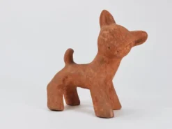 Walter Bosse Grande Sculpture en Céramique Pottery de Bébé Cerf, Autriche, Années 1920