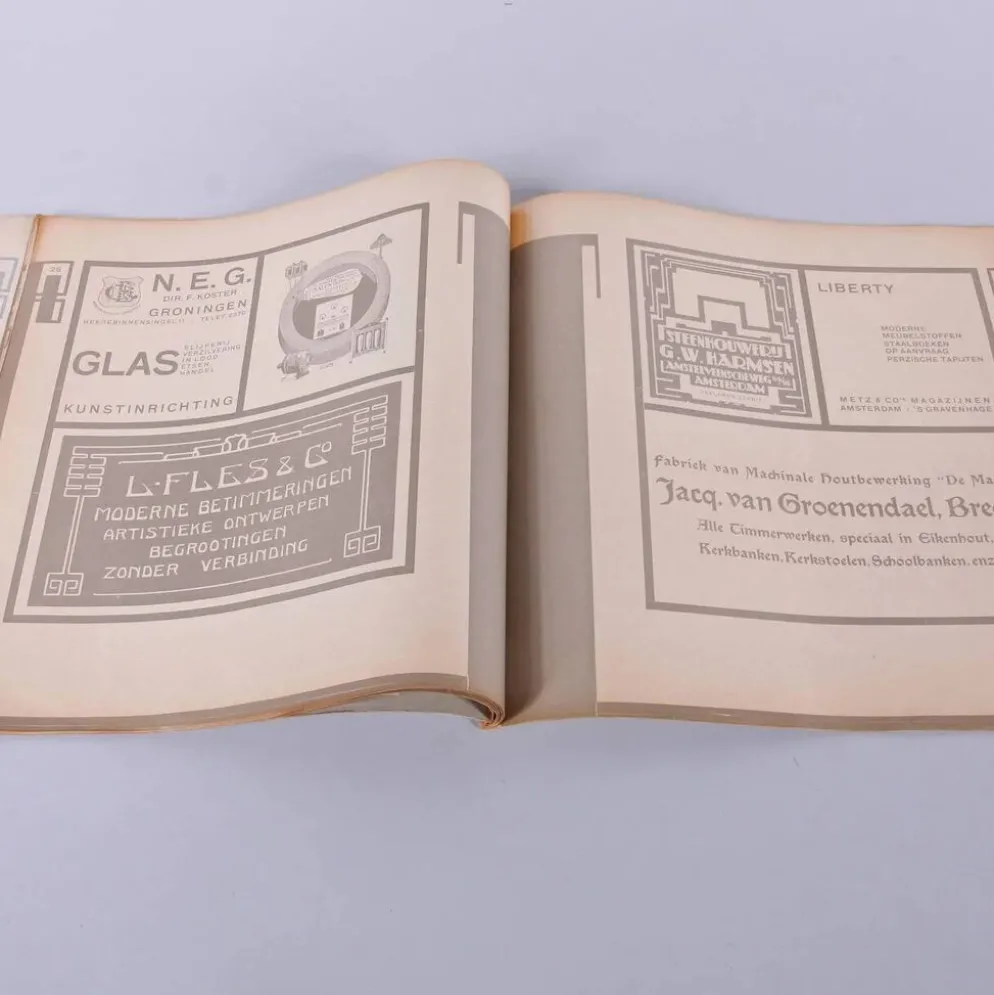 Wendingen 1921, Numéro 11, Couverture par El Lissitzky