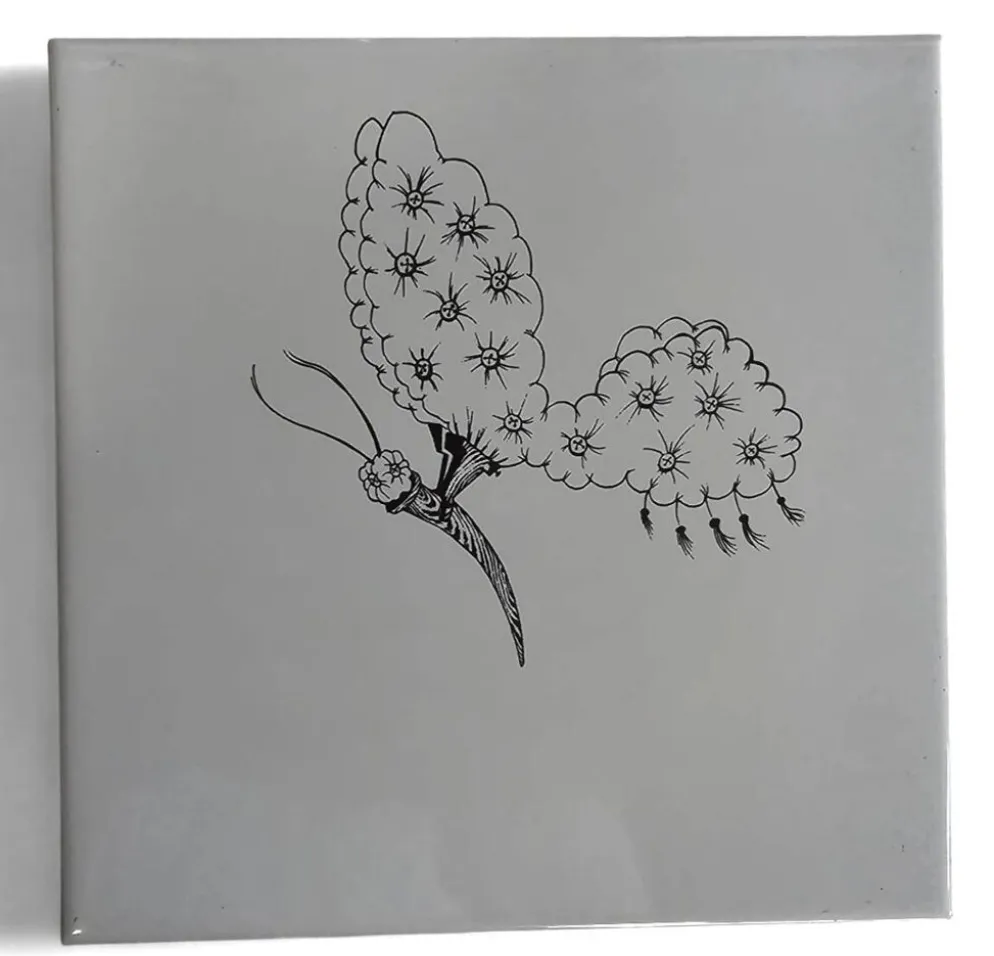 6 x Carreaux en céramique par Gio Ponti pour Ceramica Bardelli